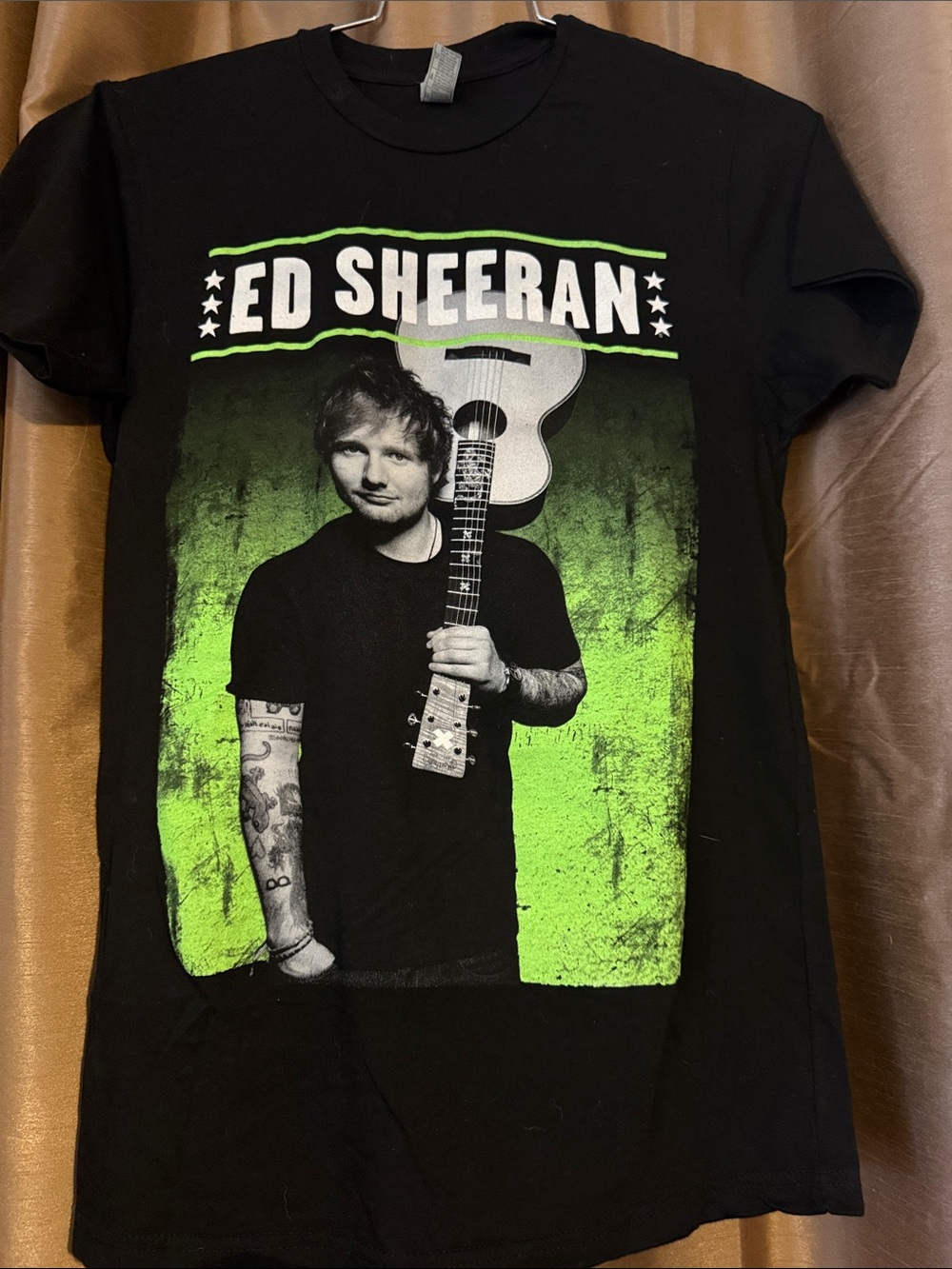 Ed Sheeran 2015 Tour small Rock me Tag